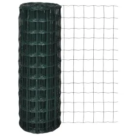 Set of Euro fence green steel 10x0.8 m by vidaXL, fence panels - Ref: Foro24-140584, Price: 34,12 €, Discount: %