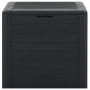Brown polypropylene garden storage box 58.5x46x55 cm by vidaXL, Outdoor storage boxes - Ref: Foro24-152195, Price: 64,01 €, D...