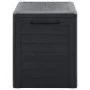Brown polypropylene garden storage box 58.5x46x55 cm by vidaXL, Outdoor storage boxes - Ref: Foro24-152195, Price: 64,01 €, D...