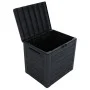 Brown polypropylene garden storage box 58.5x46x55 cm by vidaXL, Outdoor storage boxes - Ref: Foro24-152195, Price: 64,01 €, D...