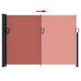 Terracotta retractable side awning 140x500 cm by vidaXL, Umbrellas - Ref: Foro24-4004423, Price: 118,25 €, Discount: %