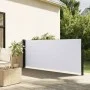 Weiße einziehbare Seitenmarkise 140x500 cm von vidaXL, Sonnenschirme - Ref: Foro24-4004421, Preis: 102,03 €, Rabatt: %