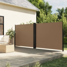 Taupegraue einziehbare Seitenmarkise 160x600 cm von vidaXL, Sonnenschirme - Ref: Foro24-4004634, Preis: 130,75 €, Rabatt: %