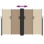 Taupegraue einziehbare Seitenmarkise 160x600 cm von vidaXL, Sonnenschirme - Ref: Foro24-4004634, Preis: 130,75 €, Rabatt: %