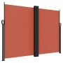 Terracotta retractable side awning 180x600 cm by vidaXL, Umbrellas - Ref: Foro24-4004648, Price: 136,17 €, Discount: %