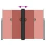 Terracotta retractable side awning 180x600 cm by vidaXL, Umbrellas - Ref: Foro24-4004648, Price: 136,17 €, Discount: %