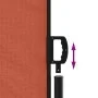 Terracotta retractable side awning 180x600 cm by vidaXL, Umbrellas - Ref: Foro24-4004648, Price: 136,17 €, Discount: %