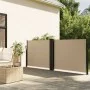 Beige retractable side awning 140x600 cm by vidaXL, Umbrellas - Ref: Foro24-4004615, Price: 119,27 €, Discount: %