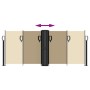 Toldo lateral retráctil beige 100x600 cm de vidaXL, Sombrillas - Ref: Foro24-4004585, Precio: 106,88 €, Descuento: %