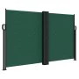 Dark green retractable side awning 140x1000 cm by vidaXL, Umbrellas - Ref: Foro24-4004725, Price: 127,49 €, Discount: %
