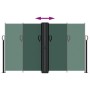 Dunkelgrüne einziehbare Seitenmarkise 140x1000 cm von vidaXL, Sonnenschirme - Ref: Foro24-4004725, Preis: 129,60 €, Rabatt: %