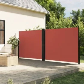 Terracotta retractable side awning 160x1200 cm by vidaXL, Umbrellas - Ref: Foro24-4004828, Price: 149,00 €, Discount: %
