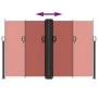 Terracotta retractable side awning 160x1200 cm by vidaXL, Umbrellas - Ref: Foro24-4004828, Price: 149,00 €, Discount: %