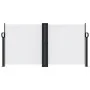 White retractable side awning 120x1000 cm by vidaXL, Umbrellas - Ref: Foro24-4004706, Price: 115,00 €, Discount: %