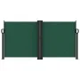 Toldo lateral retráctil verde oscuro 120x1000 cm de vidaXL, Sombrillas - Ref: Foro24-4004710, Precio: 114,97 €, Descuento: %