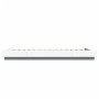 White engineered wood bed frame with LED 90x200 cm by vidaXL, Beds and slatted bases - Ref: Foro24-3281119, Price: 161,38 €, ...