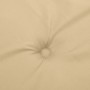 Cojines silla respaldo alto 6 uds tela beige melange 120x50x4cm de vidaXL, Cojines para sillas y sofás - Ref: Foro24-4002423,...