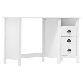 Hill-Schreibtisch mit 3 Kiefernholzschubladen 120x50x74 cm von vidaXL, Schreibtische - Ref: Foro24-288996, Preis: 138,17 €, R...