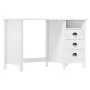 Hill desk with 3 pine wood drawers 120x50x74 cm by vidaXL, Desks - Ref: Foro24-288996, Price: 143,53 €, Discount: %