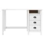 Hill desk with 3 pine wood drawers 120x50x74 cm by vidaXL, Desks - Ref: Foro24-288996, Price: 143,53 €, Discount: %