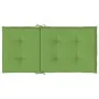 Low back chair cushions 4 units green melange fabric 100x50x4 cm by vidaXL, Cushions for chairs and sofas - Ref: Foro24-40024...