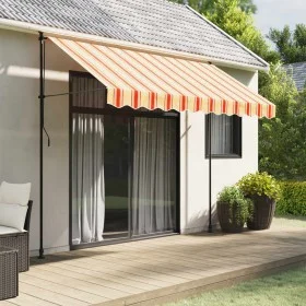 Replacement awning valance fabric stripes yellow orange 3 m by vidaXL, Awnings - Ref: Foro24-367792, Price: 13,53 €, Discount: %