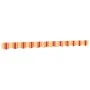 Replacement awning valance fabric stripes yellow orange 3 m by vidaXL, Awnings - Ref: Foro24-367792, Price: 13,53 €, Discount: %
