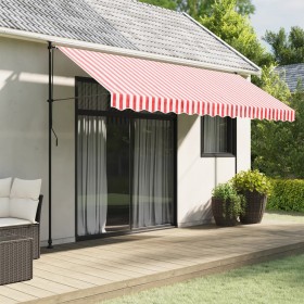 Rot-weiß gestreifter Ersatzstoff für Markisenvolants, 4 m von vidaXL, Markisen - Ref: Foro24-367800, Preis: 14,69 €, Rabatt: %