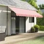 Red and white striped replacement awning valance fabric 4 m by vidaXL, Awnings - Ref: Foro24-367800, Price: 14,39 €, Discount: %
