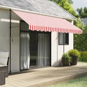 Ersatz-Markisenrandstoff rot-weiß gestreift 3,5 m von vidaXL, Markisen - Ref: Foro24-367799, Preis: 13,70 €, Rabatt: %