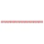 Replacement awning border fabric red and white stripes 3.5 m by vidaXL, Awnings - Ref: Foro24-367799, Price: 13,70 €, Discoun...