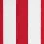 Replacement awning border fabric red and white stripes 3.5 m by vidaXL, Awnings - Ref: Foro24-367799, Price: 13,70 €, Discoun...
