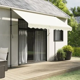 Cream striped replacement awning valance fabric 3 m by vidaXL, Awnings - Ref: Foro24-367750, Price: 13,39 €, Discount: %
