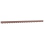 Tela de cenefa de toldo de repuesto rayas marrón 5 m de vidaXL, Toldos - Ref: Foro24-367784, Precio: 15,60 €