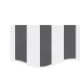 Replacement awning border fabric anthracite white stripes 3 m by vidaXL, Awnings - Ref: Foro24-367786, Price: 13,24 €, Discou...