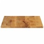 Tablero de mesa cuadrado madera maciza de mango 70x70x3,8 cm