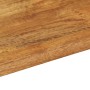 Tablero de mesa cuadrado madera maciza de mango 70x70x3,8 cm