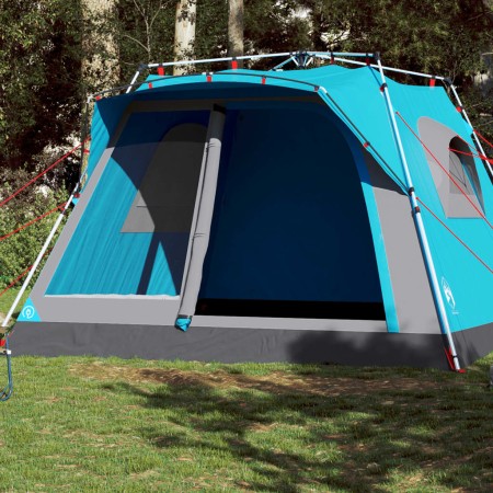 Tienda de campaña familiar 7 personas apertura rápida azul by vidaXL, tents - Ref: Foro24-4004217, Price: 179,21 €, Discount: %