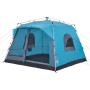 Familienzelt für 7 Personen, schnell aufklappbar, blau von vidaXL, Zelte - Ref: Foro24-4004217, Preis: 179,21 €, Rabatt: %