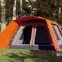 Tienda familiar con porche 9 personas apertura rápida naranja by vidaXL, tents - Ref: Foro24-4004215, Price: 288,44 €, Discou...