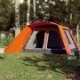 Tienda familiar con porche 9 personas apertura rápida naranja by vidaXL, tents - Ref: Foro24-4004215, Price: 288,44 €, Discou...