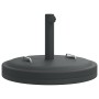 Base de sombrilla redonda con asas para palo Ø38/48 mm 25 kg von vidaXL, Schirmständer - Ref: Foro24-4007986, Preis: 68,90 €,...