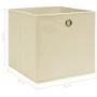 Storage boxes 4 pcs fabric color rema 32x32x32 cm by vidaXL, Storage baskets - Ref: Foro24-288357, Price: 25,22 €, Discount: %