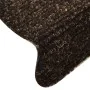 Alfombrilla autoadhesiva de escalera 5 uds 56x17x3cm marrón de vidaXL, Alfombrillas para escalones - Ref: Foro24-149686, Prec...