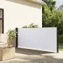 Weiße einziehbare Seitenmarkise 120x300 cm von vidaXL, Sonnenschirme - Ref: Foro24-4004286, Preis: 94,38 €, Rabatt: %