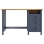 Escritorio Hill con 3 cajones madera de pino gris 120x50x74 cm de vidaXL, Escritorios - Ref: Foro24-288997, Precio: 137,27 €,...
