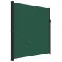 Dark green retractable side awning 220x600 cm by vidaXL, Umbrellas - Ref: Foro24-4004575, Price: 133,37 €, Discount: %