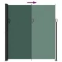 Dark green retractable side awning 220x600 cm by vidaXL, Umbrellas - Ref: Foro24-4004575, Price: 133,37 €, Discount: %
