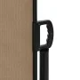 Taupe gray retractable side awning 120x600 cm by vidaXL, Umbrellas - Ref: Foro24-4004604, Price: 114,21 €, Discount: %
