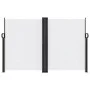 Toldo lateral retráctil blanco 160x600 cm de vidaXL, Sombrillas - Ref: Foro24-4004631, Precio: 128,20 €, Descuento: %